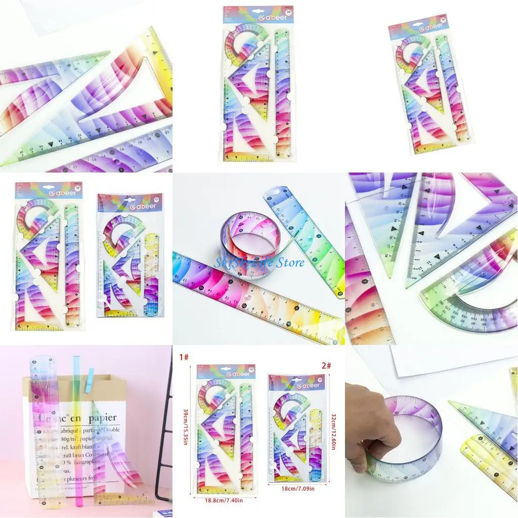 

E65E Artistic Measuring Tool With Soft Bendable Design And Eye Catching Hues