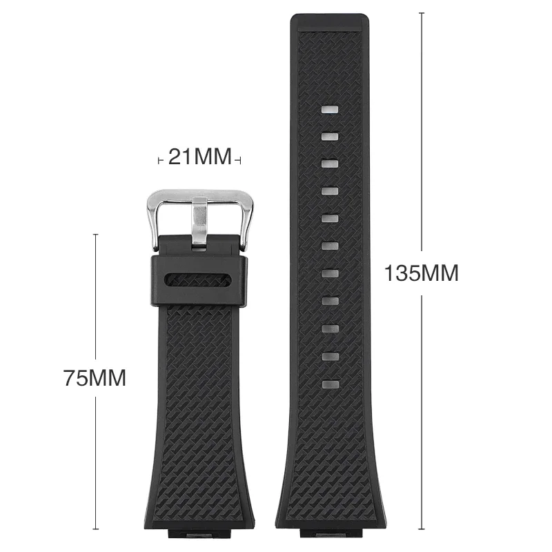 Strap for Casio G-SHOCK GM-110 GA-100/110 GA-400 GA-700 800 GD-100 GAL-100 GW-8900 GAL-100 Men Replace TPU Silicone Watch Band