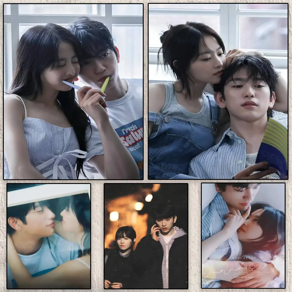 

Hot Tv O-Our U-Unwritten s-Seou Poster Modern Waterproof HD Wall Art Decal Self-Adhesive Aesthetic Decor for Home Living Room Be