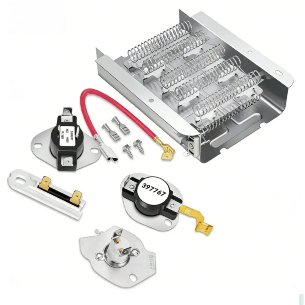 

Нагревательный элемент для сушильной машины 279838 WED4815EW1 WED6400SW1 MEDC215EW1 для Kenmore, Amana, Roper, MEDC555DW2 (запчасти)