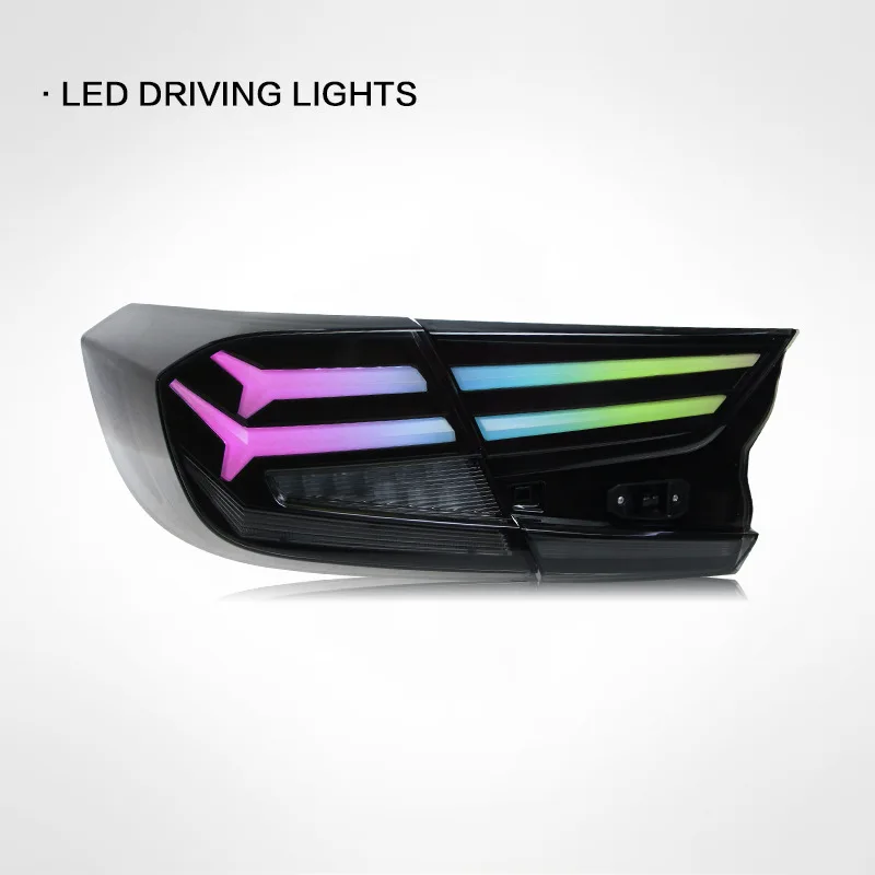 LED TailLights RGB Rear Lamp Brake DRL Driving Light Modification Assembly