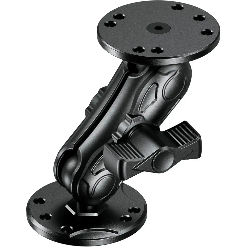 

Шаровое крепление из алюминиевого сплава 1 дюйм для Garmin Striker 4, крепление для эхолота с круглыми пластинами с отверстиями AMPS, морской электропривод с средней рукояткой 3,5 дюйма