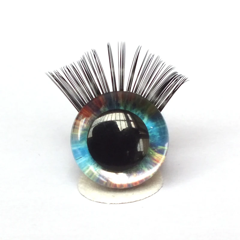 20pcs Toy Eyelash Size 12-30mm Only The Eyelash DIY Plush DIY Doll Making Supply Accessories Plush Toy Eyes Eyelash