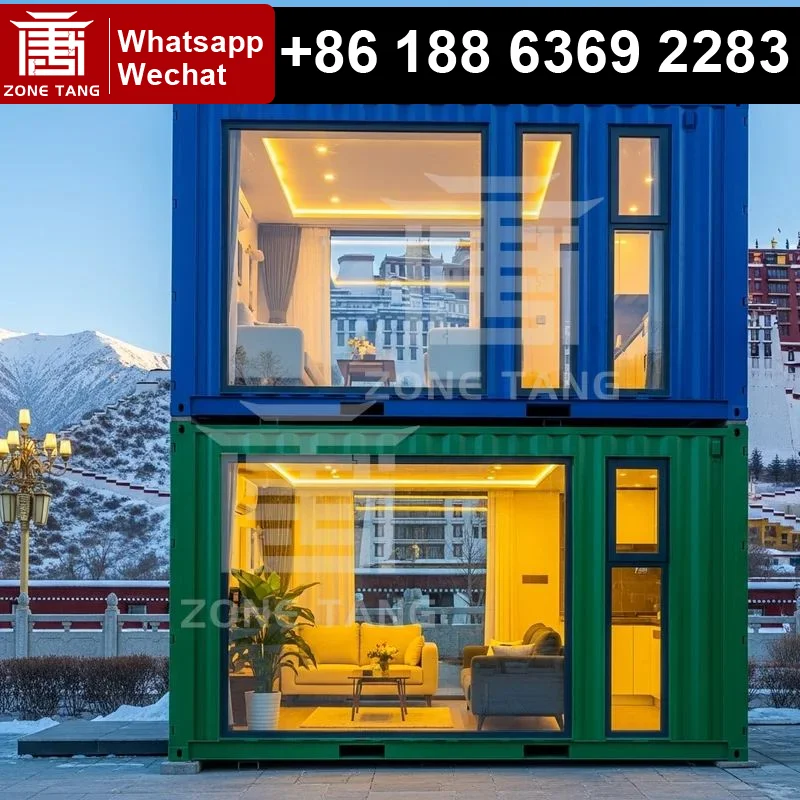 

Shipping Container Homes Snack Street Resort Area Double Wide Manufactured Homes German Houses House Modular Small Modular Homes