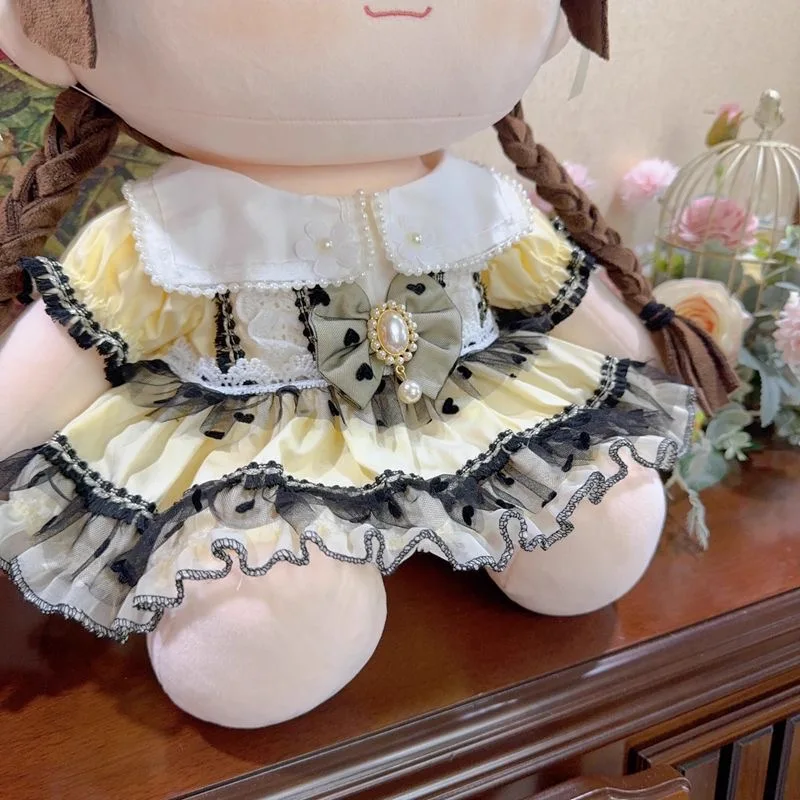 40CM 20CM 15CM Cotton Doll Clothes "Little Sesame" ,Xingdailu /Lina / Beier Skirt, 50-55CM Reborn Doll Dress