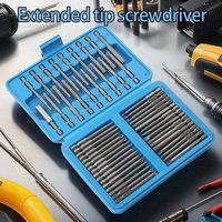 50-in-1 Multi-specification Electric Screwdriver Set Mobile Phone Computer Repair and Dismantling Precision Screwdriver Bit Set