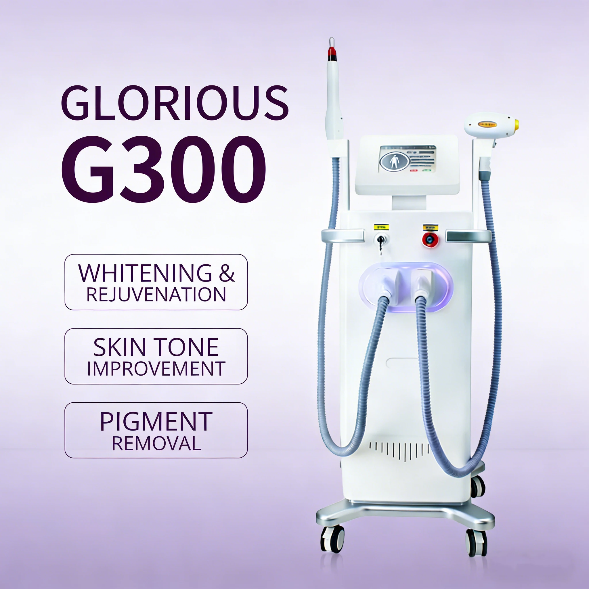 

Glorious G300 Multifunctional all-in-one Machine for Skin Rejuvenation, Whitening and Beauty Salon Specialized Equipment