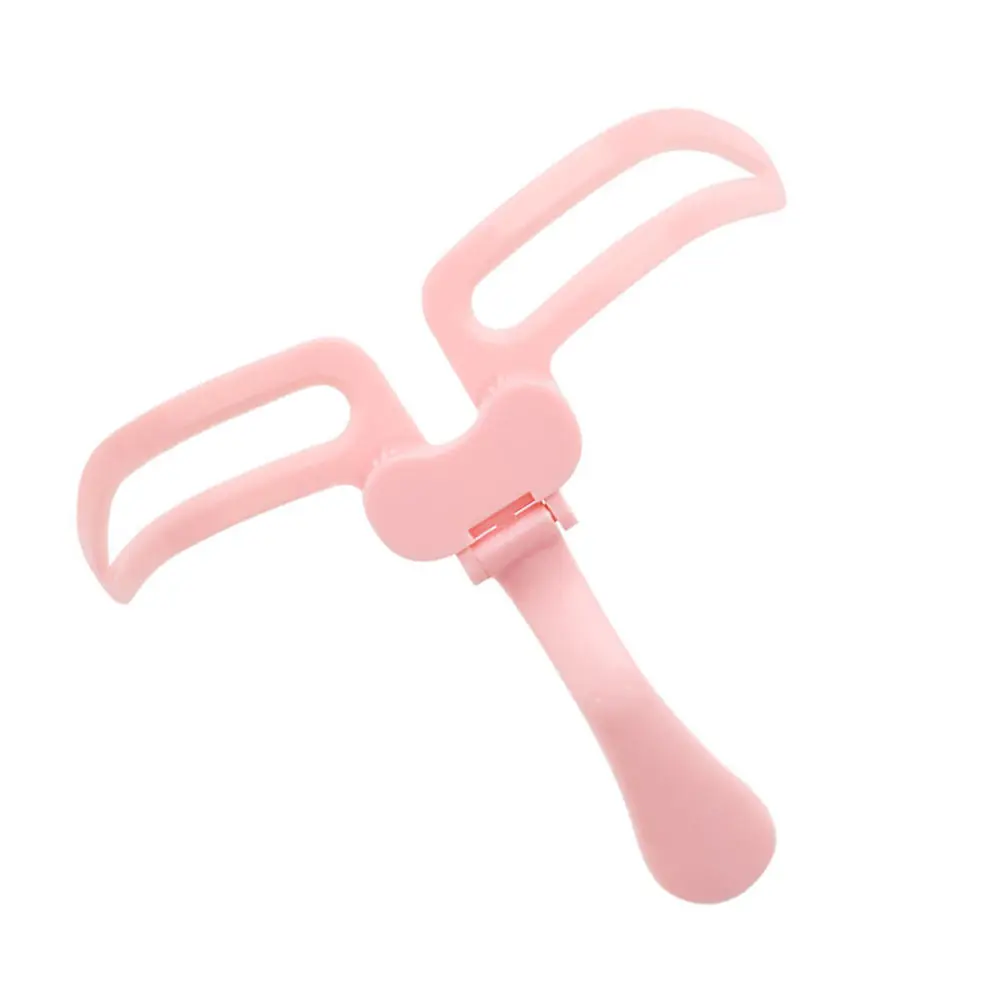 Lijstervorm Wenkbrauwsjablonen voor vrouwen Sjabloontrimmer Verzorging Roze trimgereedschap Miss