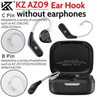 KZ AZ09 Wireless Ear Hook Earphone Cable Wireless Ear Hook Bluetooth-compatible 5.2 for KZ ZST/ZSR/ED12/ES3 ZSN/ZSN PRO
