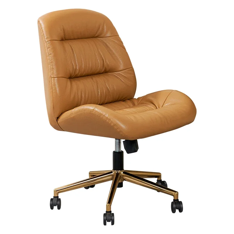 

Leather Recliner Office Chair Simple Vanity Salon Nordic Design Work Computer Chair Executive Silla De Escritorio Furniture