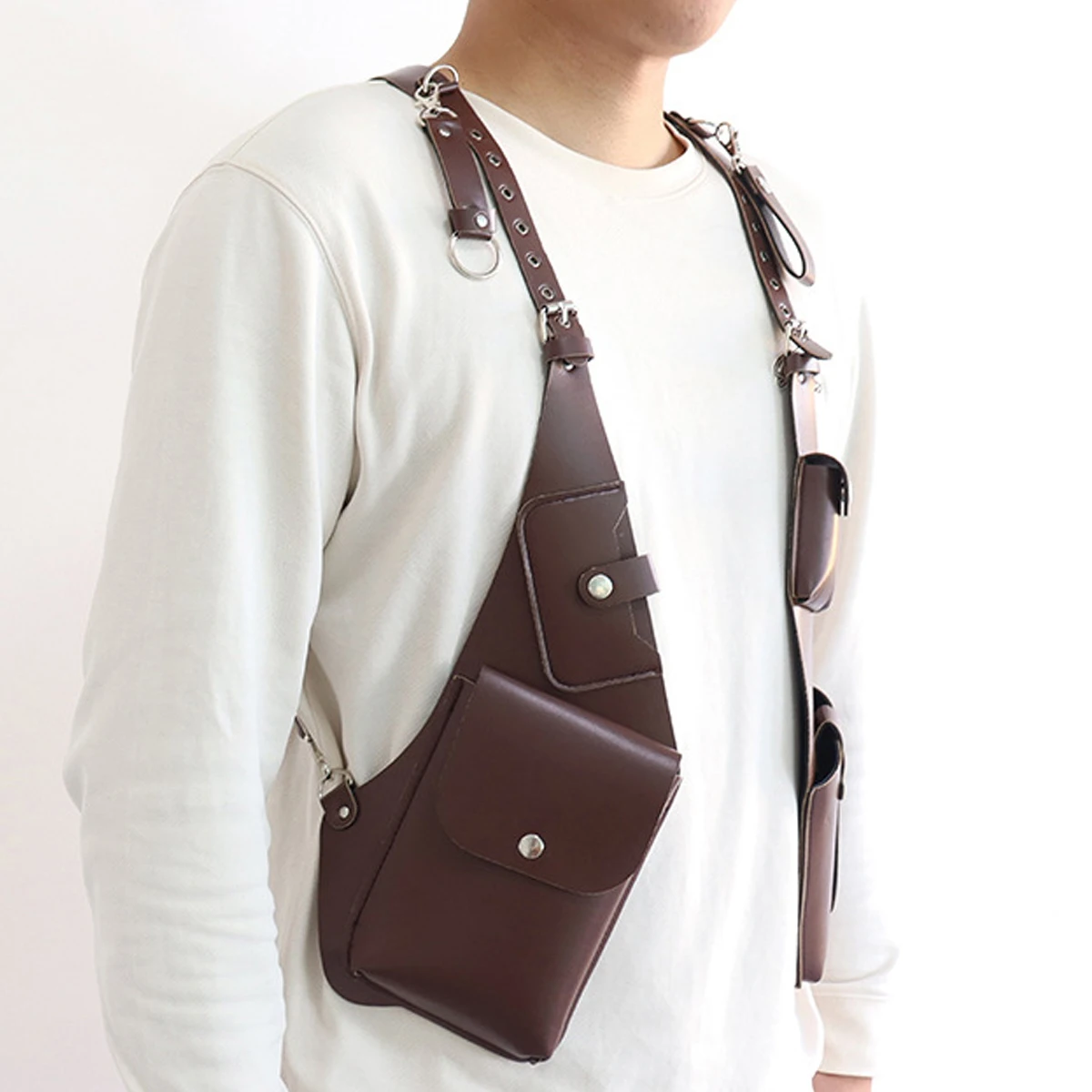 Multi-Pocket Versatile Adjustable Capacity, Waterproof, And Unisex Ideal
