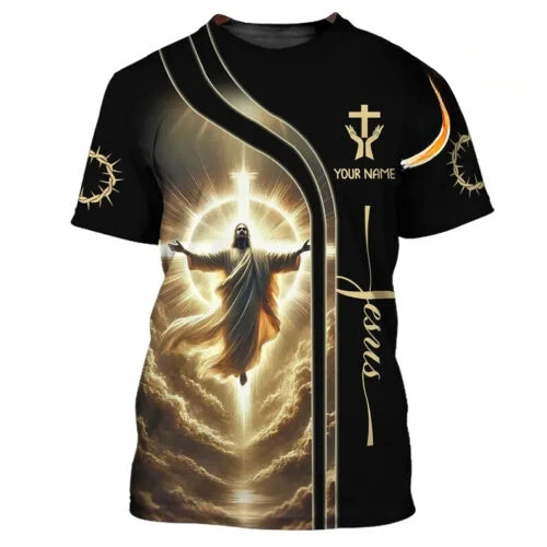 Ich habe einfach positiv getestet für Glaube in Jesus AOP Shirt 3D Shirt in voller Größe