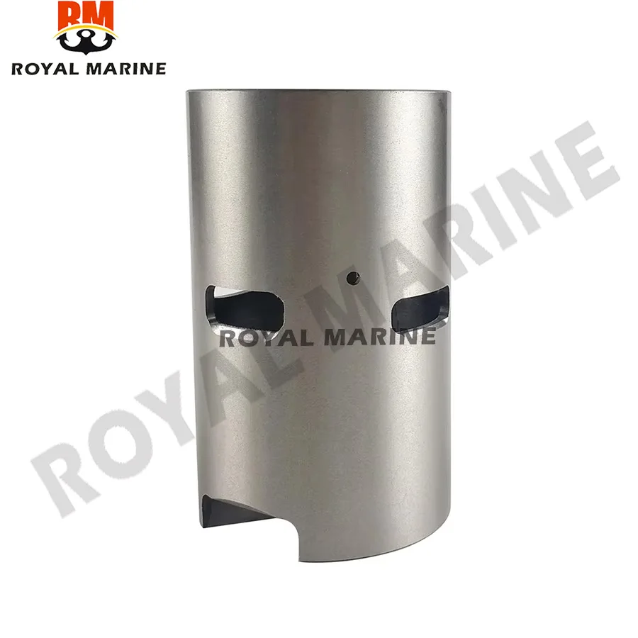 6E7-10935 Cylinder Liner Sleeve for Yamaha  9.9HP 15HP 2 stroke outboard motor Inside Diameter (I.D.): 56 MM 6E7-10935-00