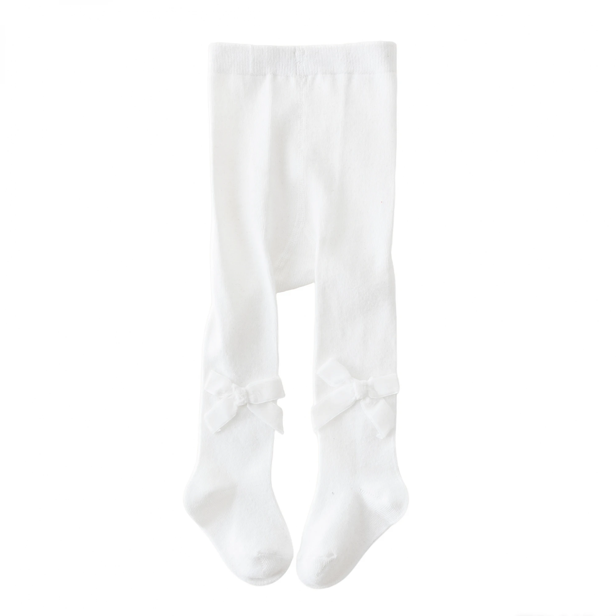 Toddler Baby Girl Tights with Velvet Bows Cute Pantyhose Leggings Stockings