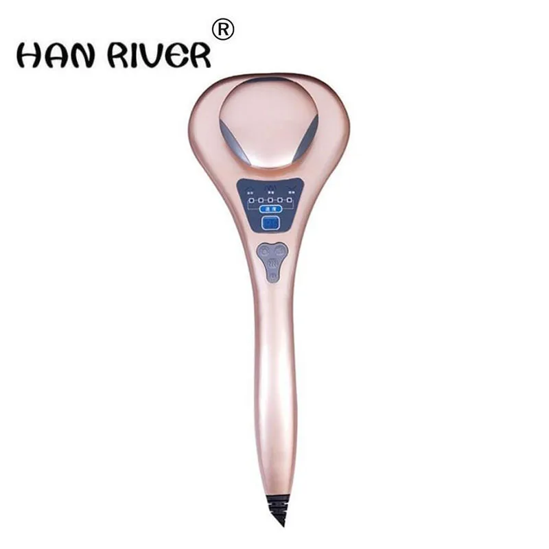 Double slider massage stick dolphin massage device electric cervical vertebra multifunctional the hammer meridiarns internality