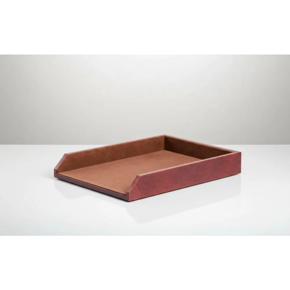 

Кожаный органайзер для писем премиум-класса мокко для офисного стола, домашнего обучения и профессионального рабочего пространства