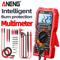 Smart Digital Multimeter Multifunctional Tester AC/DC Voltage Meter Current Resistance Portable Electrician Profession Multimetr