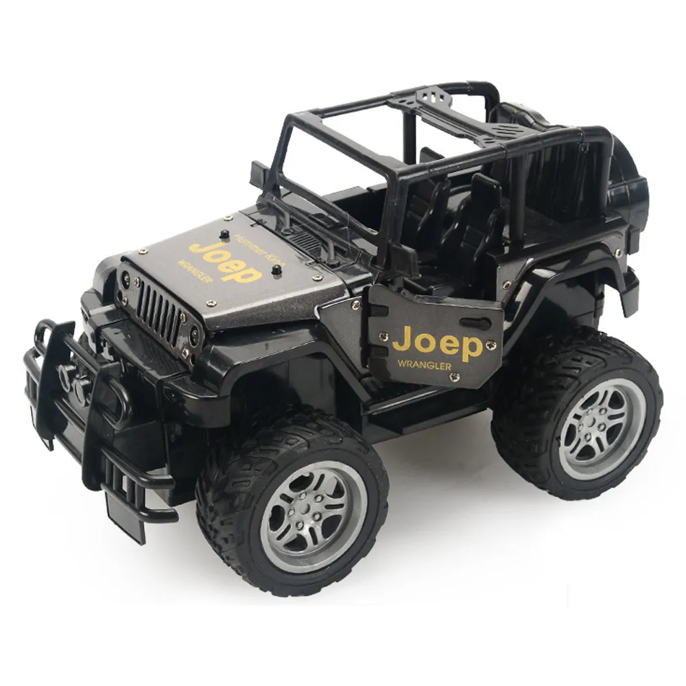 1/18 27HZ Alloy Mini RC Car Off Road Remote Control Cars Trucks with LED Lights Model Toys for Children Boys