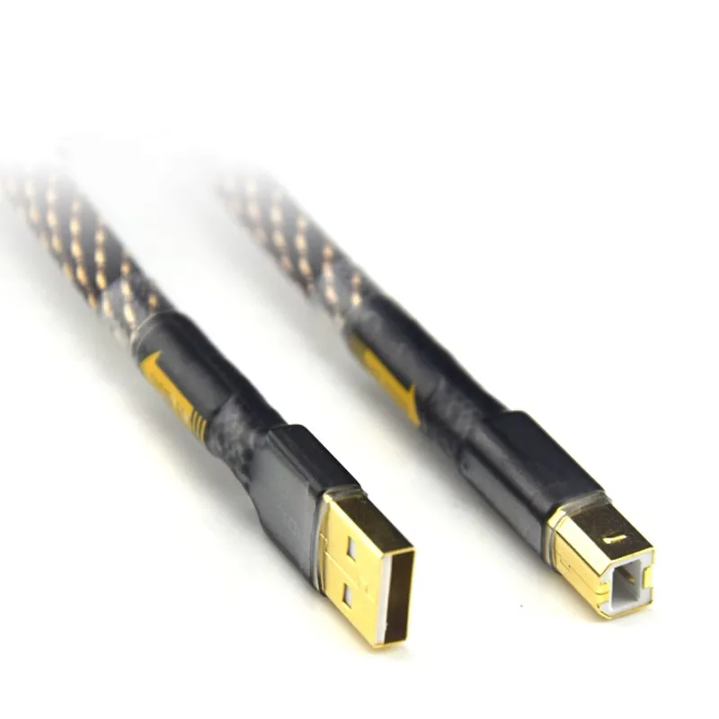 Hifi USB Cable DAC A-B C-B C-C Digital AB Audio A to B high-end Type A to Type B Hifi usb otg typec Cable