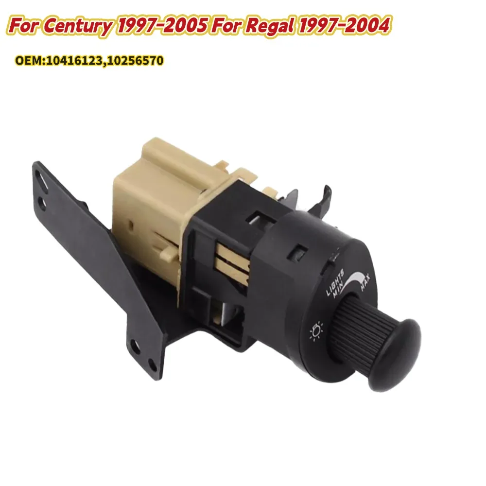 

Car Headlight Dimmer Switch Vehicle Headlamp Light Switches For Century 1997-2005 For Regal 1997-2004 10416123 10256570