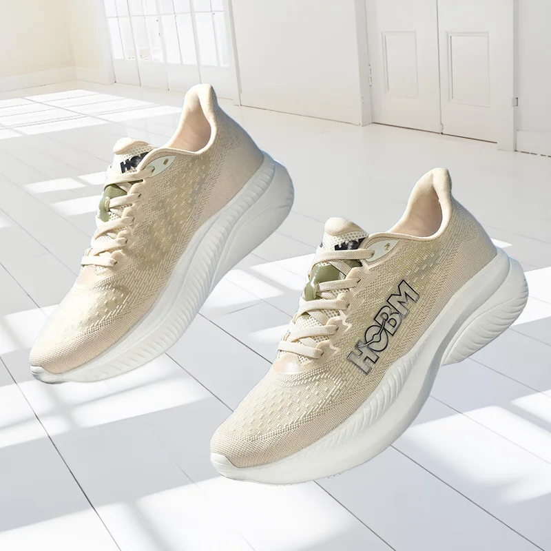 

Non Slip Casual Shoes for Men - Thick Soled Running Shoes Comfortable Non Tiring Sports Shoes Suitable for Couples' Daily Wear