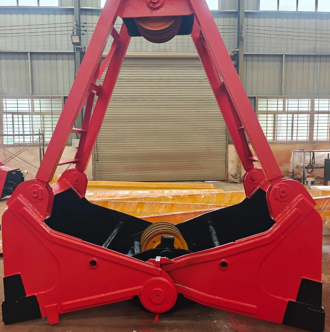 5Ton Excavator Hydraulic Rotary Gripper 80cm Max Jaw Opening Demolition Grapple Construction Attachment