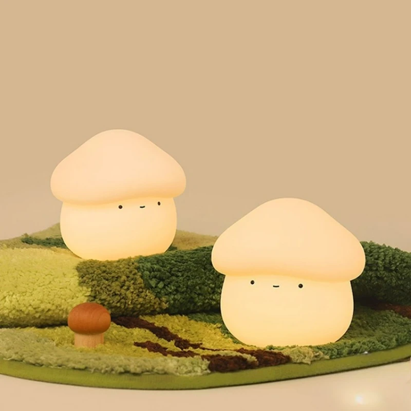 

Mushroom head night light internet celebrity bedroom bedside cute sleep light