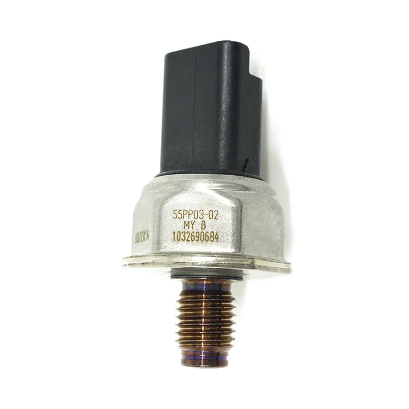 New 55PP03-02 9307Z511A Genuine Fuel Rail Pressure Sensor For Ford Focus Mondeo Renault Clio Jaguar X-TYPE 2.0 2.2 TDCI