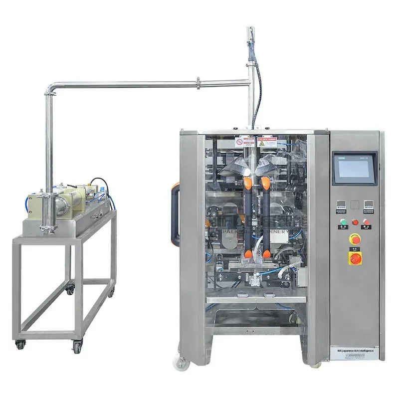 عمودي لصلصة الصويا، زيت الفلفل الحار الحار، العصير، آلة تعبئة السوائل لقياس مكبس المشروبات