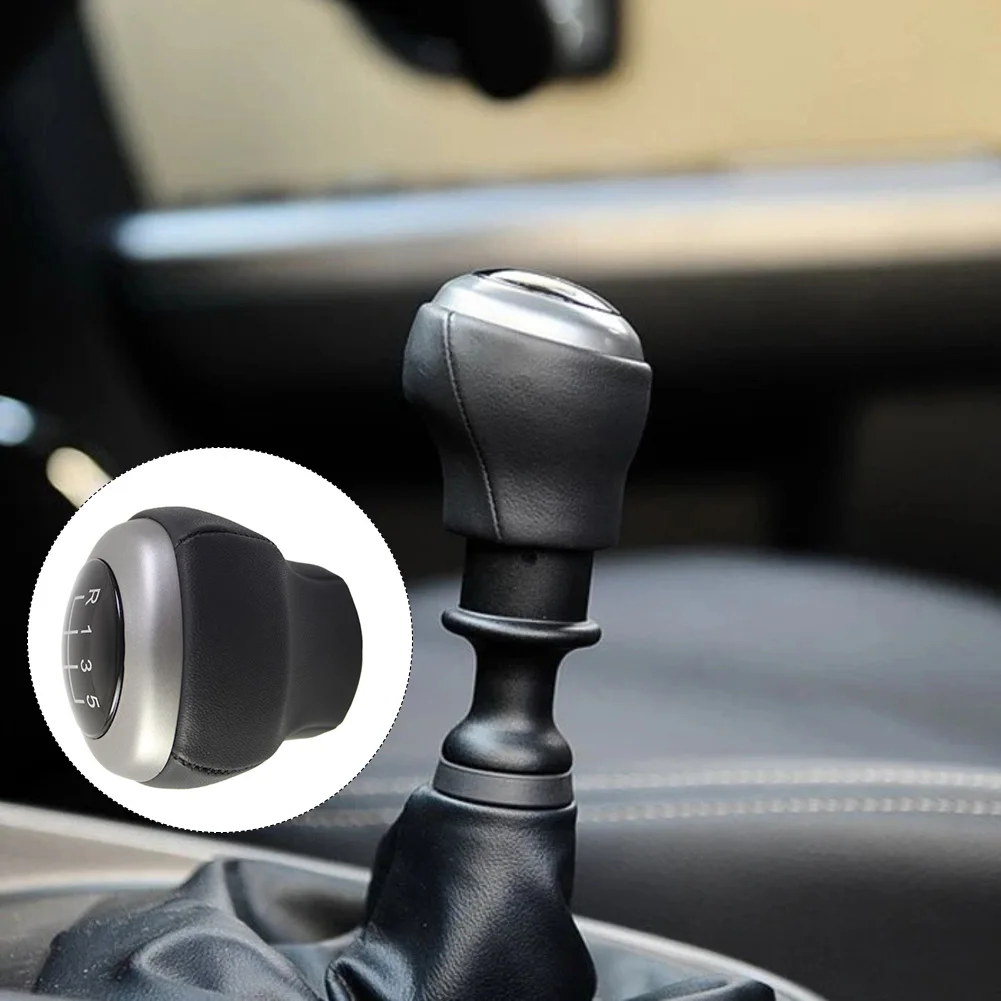 Gear Knob 6 Speed Matte Black Leather Fit Soul 2006 2012 Microfiber Cloth Car Interior Daily Cleaning Care Matching Mod Parts