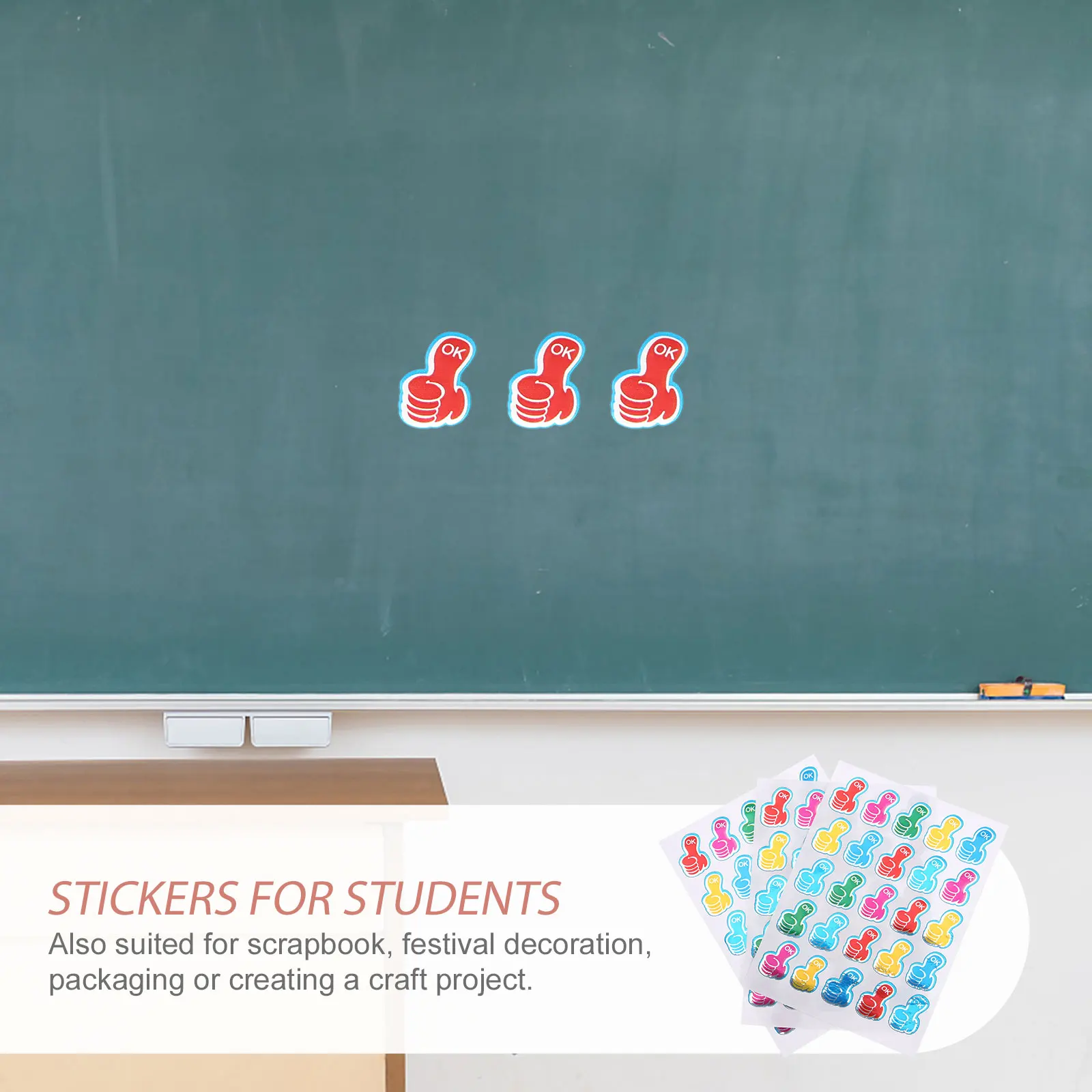 

Kids Bulk Reward Chart Motivational Incentive Stickers for Classroom Decor Student for Children