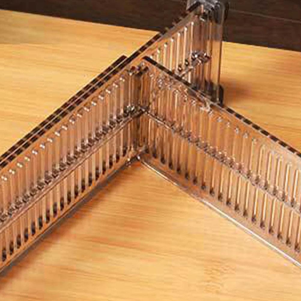 2PCS DIY Plate Partition Closet Diy Drawer Divide ganizer Divider Underwear Drawer Splitter Plate Box Home Storage