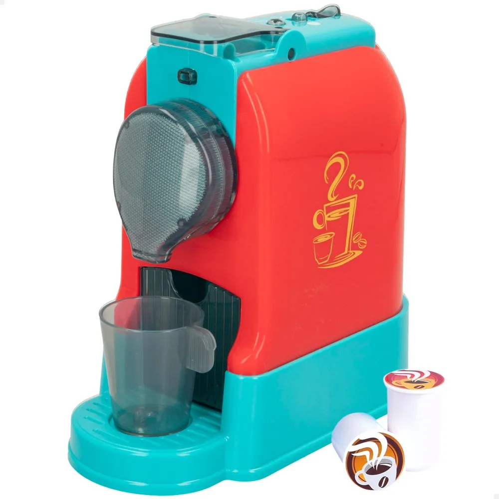 PLAY coffee maker toy c/sounds, light and accessories