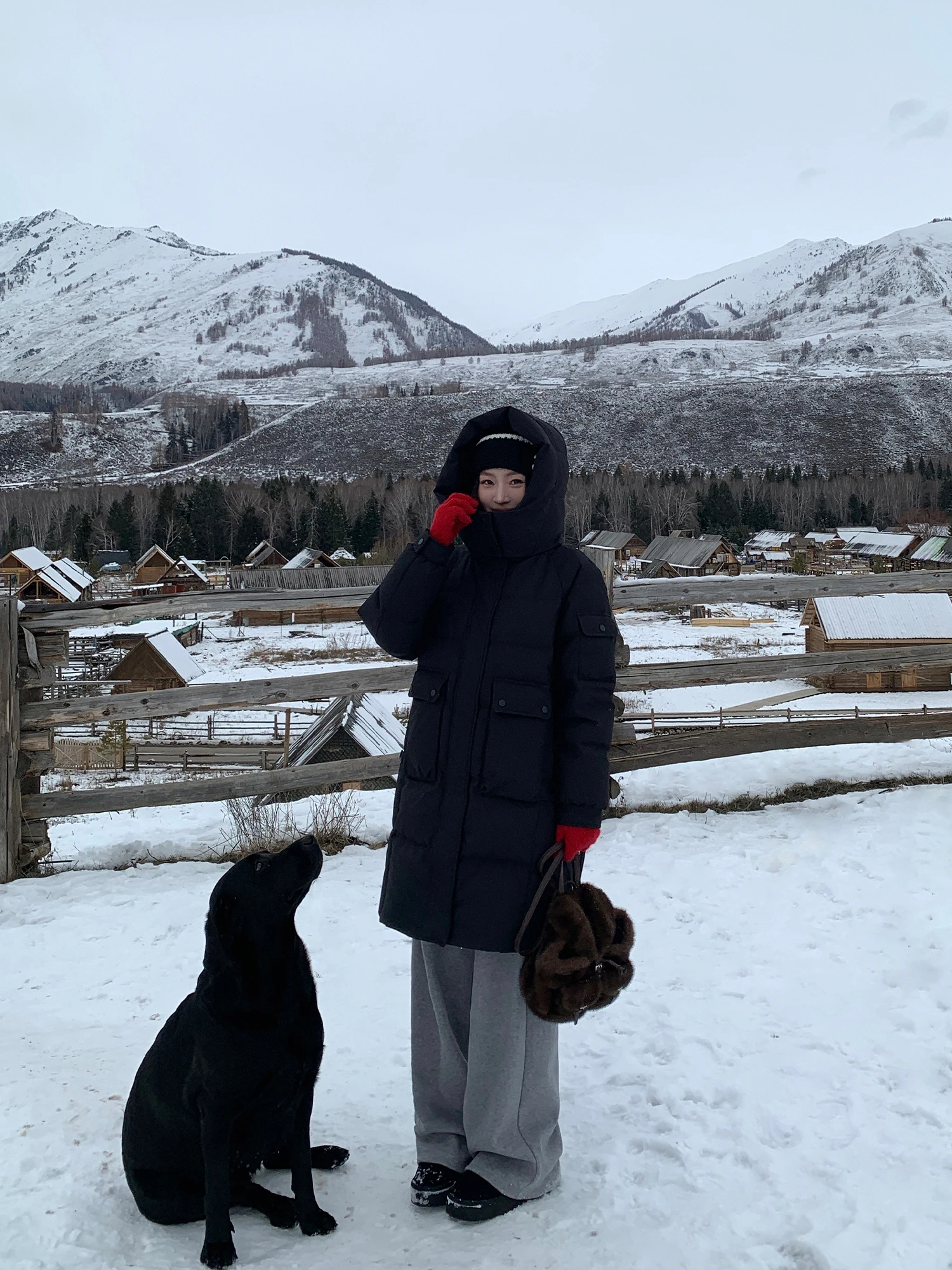 

Женская теплая куртка Pusumede Warm 90 из белого пуха, свободного кроя, средней длины, с капюшоном, прочная молния, повседневная