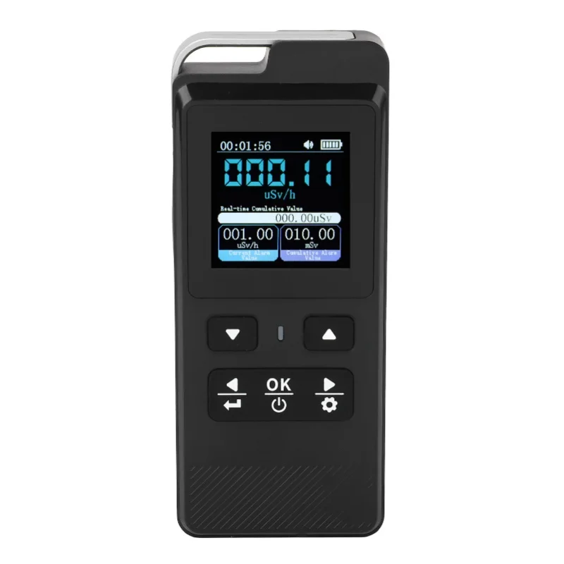 Portable Radiation Monitor High Sensitivity Marble Radioactive β γ X Ray Dosimeter Monitor
