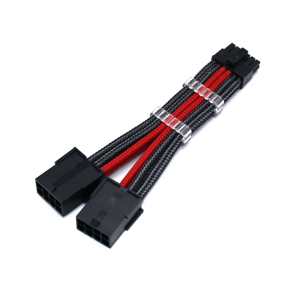 Angitu Nvidia RTX3060 3070 3080 RTX3090 Custom 12Pin Power Cable Mini 12p to 2x8Pin GPU Adapter Extension Cables