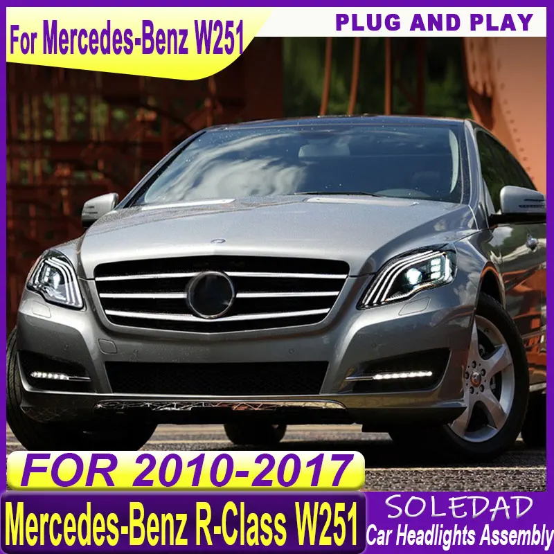 Car Headlight Assemblies For Benz R-class W251 2009 2010 2011 2012 2013 2014 2015 2016 2017 headlights Brake Turn Signal Lamp