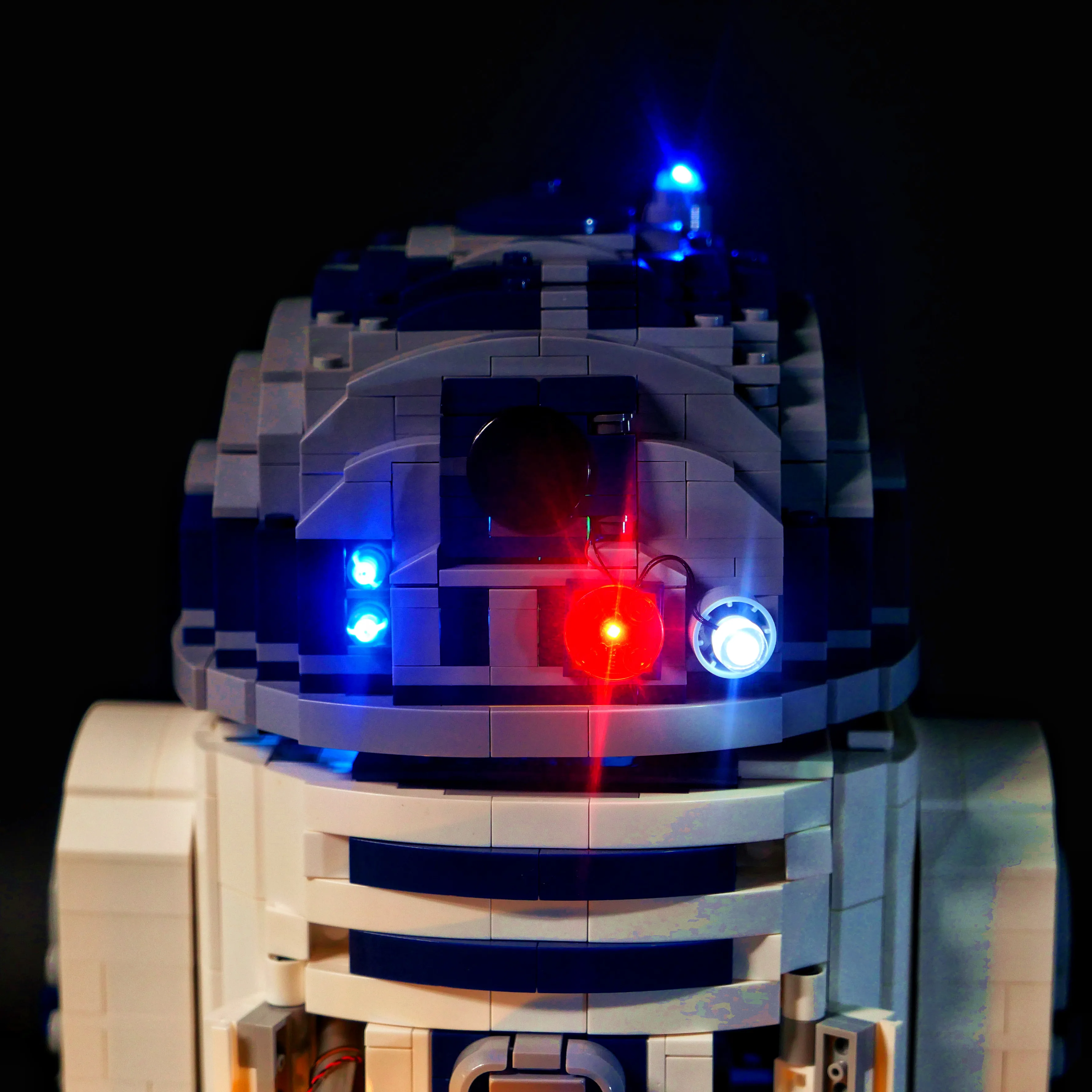 Kit d'éclairage LED pour Star Wars 75308 Droid, bloc de construction, modèle d'affichage à télécommande, ensemble d'éclairage, lumières uniquement, cadeau