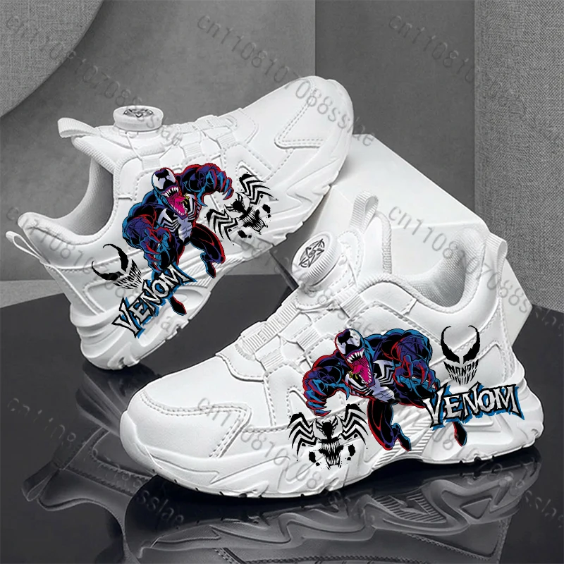 

Кроссовки Venom Cool Pattern для мальчиков, детей, подростков и студентов: дышащие, легкие, высококачественные, с поворотной застежкой, модные, повседневные