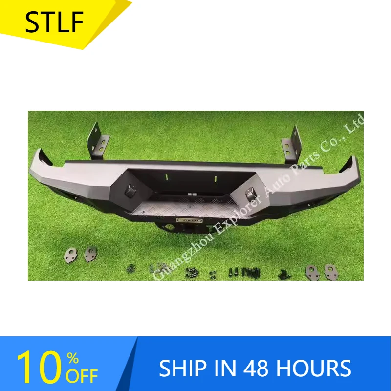 

STLFRocco 2021 Rear Bumper Steel Bumper Bar Car Bumpers Auto Body HM Hilux Revo Rocco Steel Auto Lighting Parts Standard Size