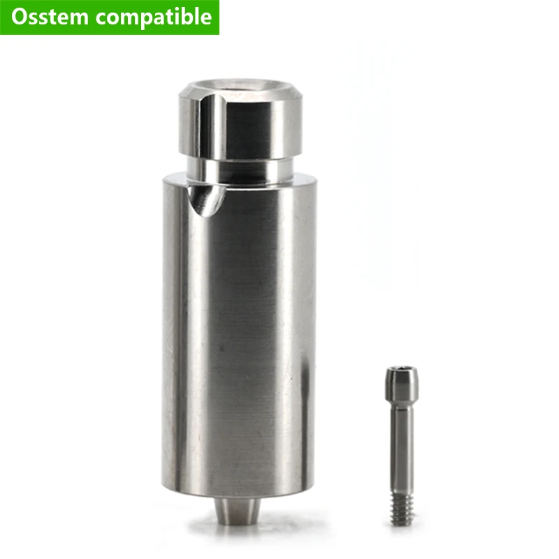 OSSTEM Pre Milled Abutment Grade 5 Titanium Blank for Dental Implants, CAD/CAM Compatible with Internal Connection