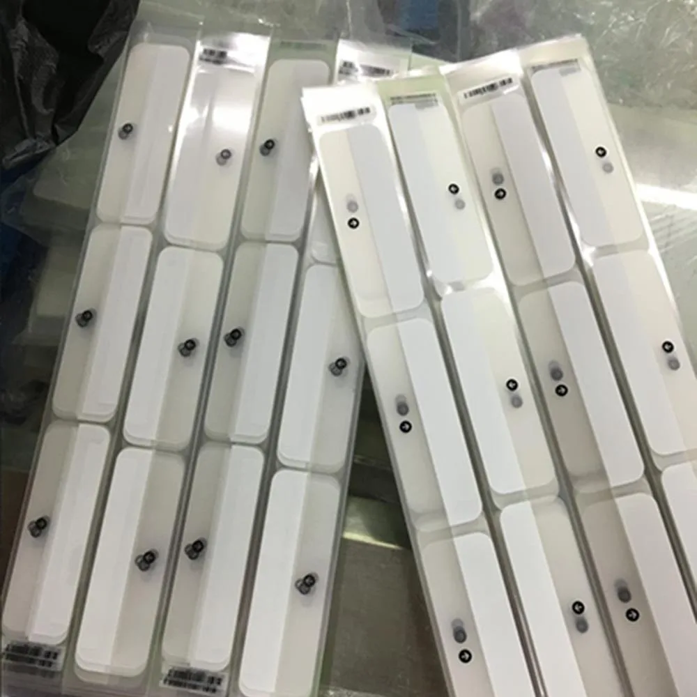 100pcs OEM New Package Box Arrow Mark seal Stickers For MacBook For iPad For AirPods Open Outer Packing Wrap Sealing Shrink Film