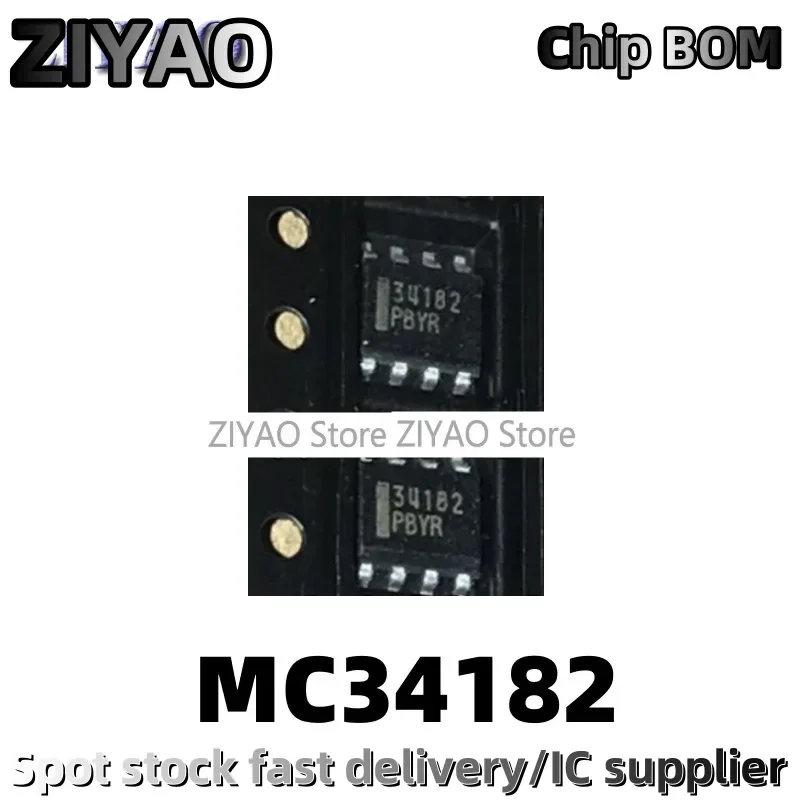 5PCS MC34182DR2G MC34182 34182 Op Amplifier Chip SOP-8