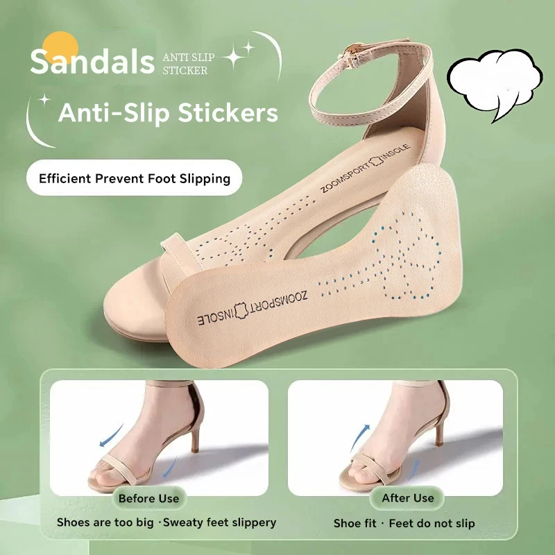 

Sandals Insoles Women High-heel Insoles Self-adhesive Anti-slip Breathable Sweat Shoes Pads Stickers Soft Cushion Sole Inserts