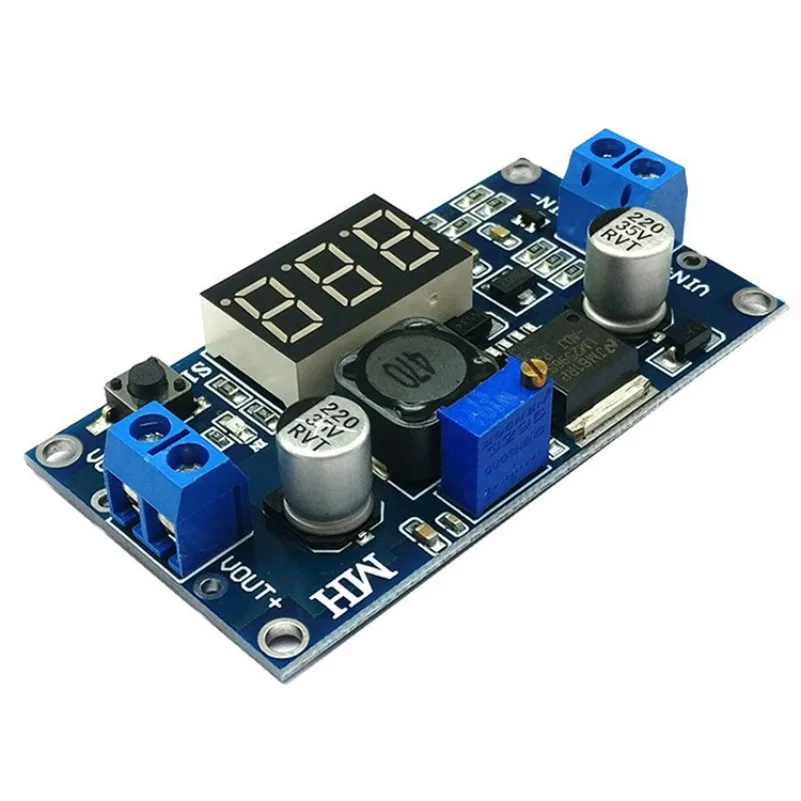 FOR LM2596 DC-DC adjustable step-down module with digital voltmeter display LM2596S regulated voltage