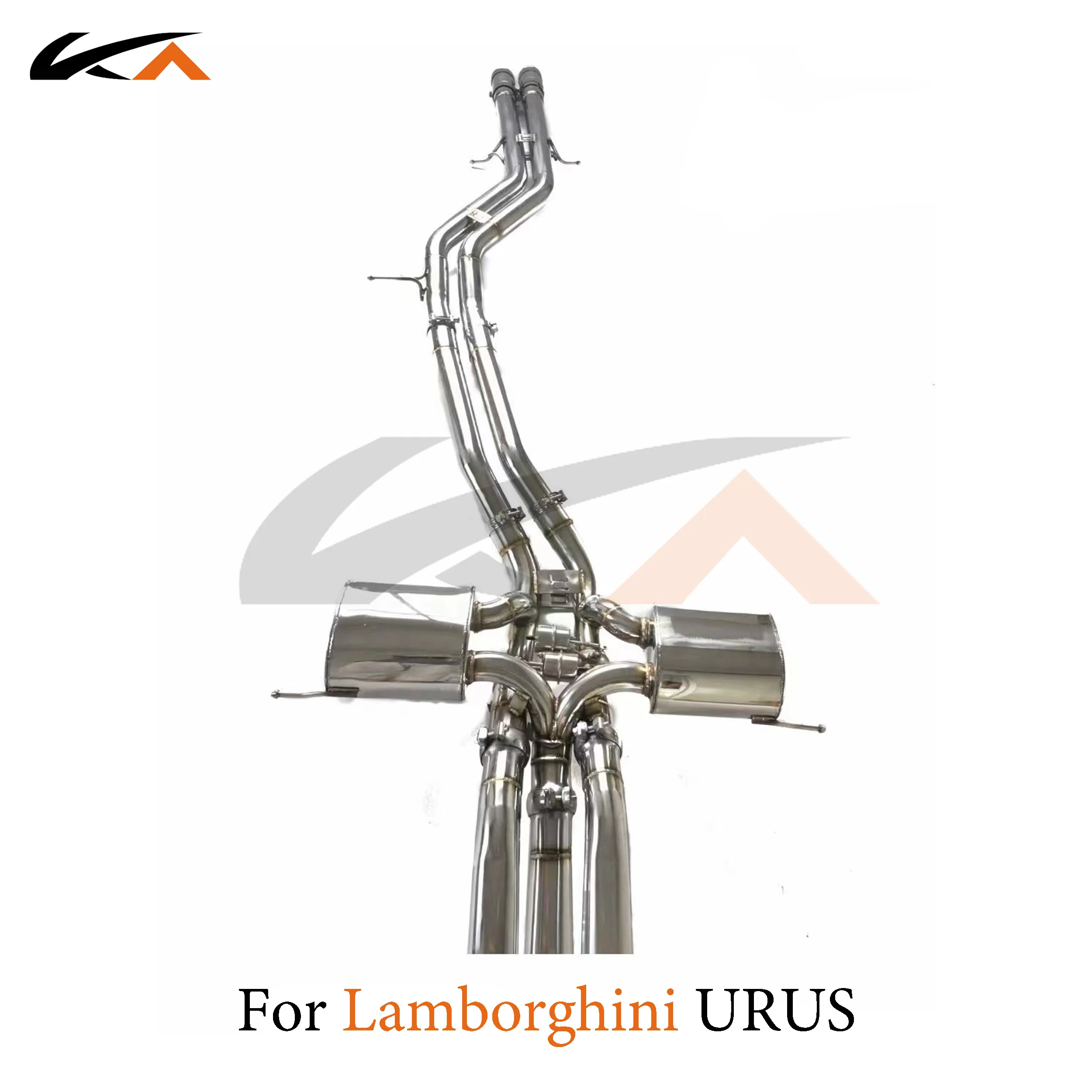 

KA Tuning exhaust system stainless catback for Lamborghini URUS with Muffler Valve And Tips Performance Upgrade Mansory