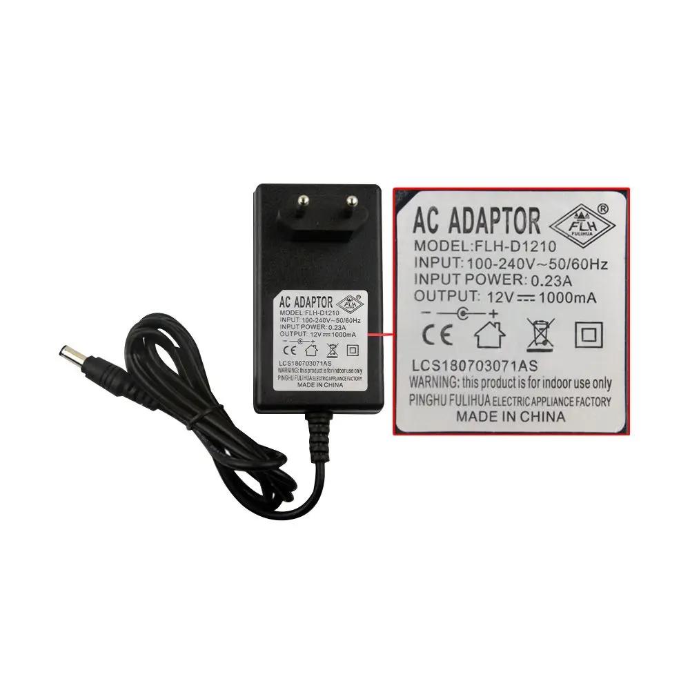 1000mA U.S. British European Standard For Car Truck Motorcycle Electric Toys FLH-D1210 Power Adapter Stroller Charger FLH-D0605