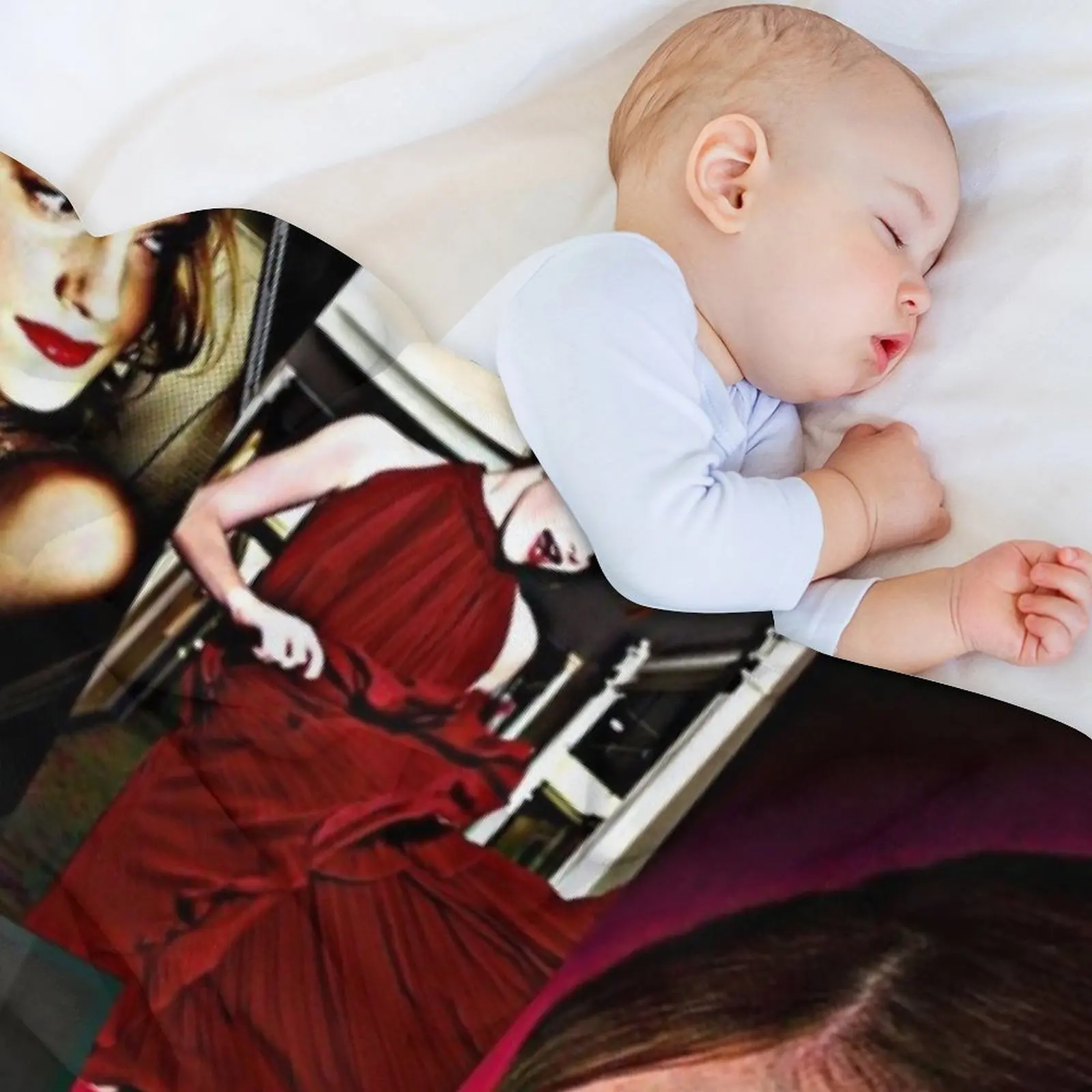 بطانية رمي إيما واتسون ثقيلة للنوم، بطانيات سفر أنيمي للأطفال