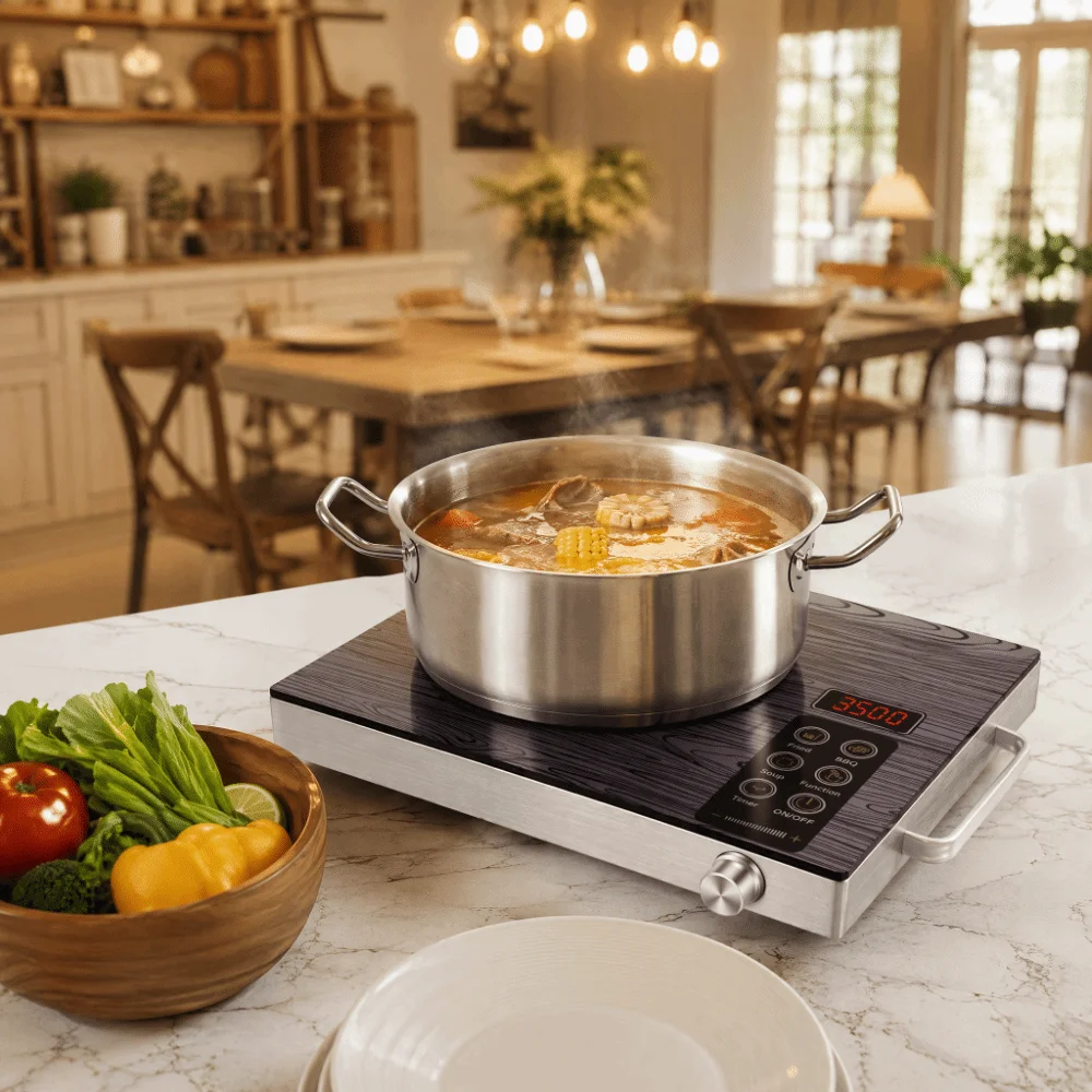3500 W Infrared Cooker 6 Levels Appointment Function Electric Ceramic Stove Touch Screen Intelligent Household Electric Stove