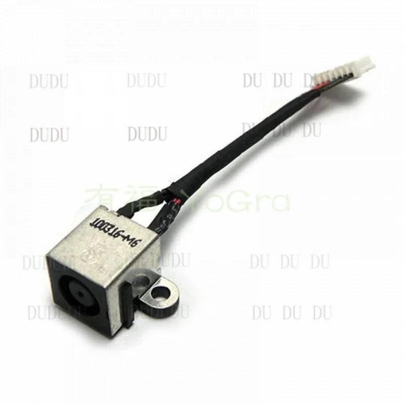 D  NEW for DC POWER JACK HARNESS PLUG IN CABLE FOR DELL XPS 14 L401X 2KJCF